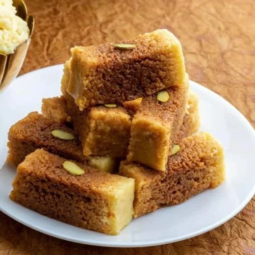 5 varieties of fudgy indian milk cake